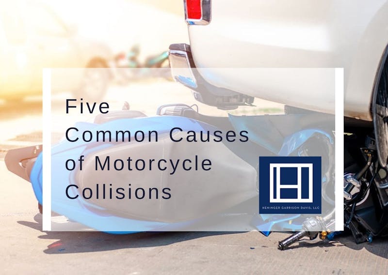 Five common causes of motorcycle collisions
