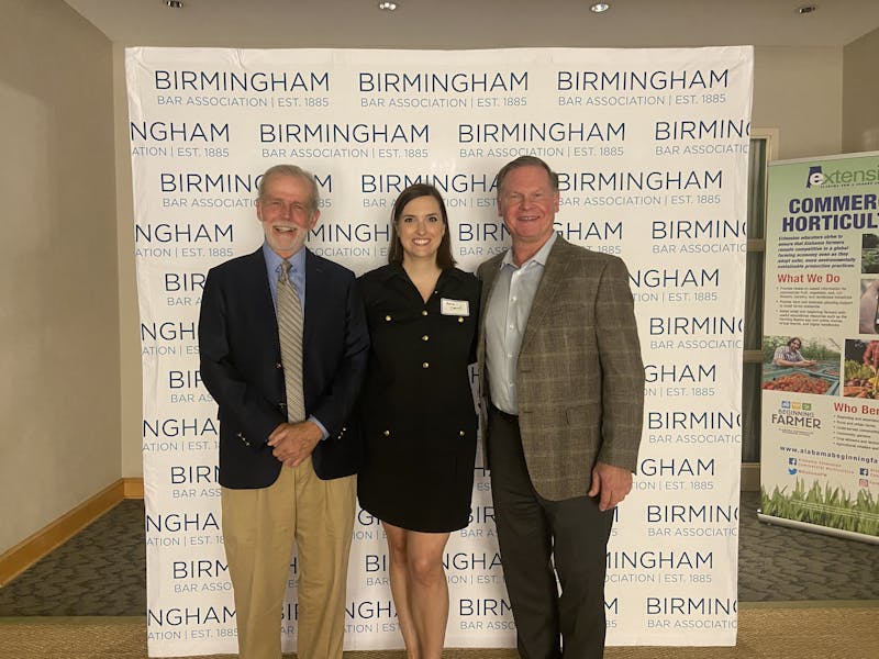 Chris Hood, Anna Carroll, and Lee Gresham