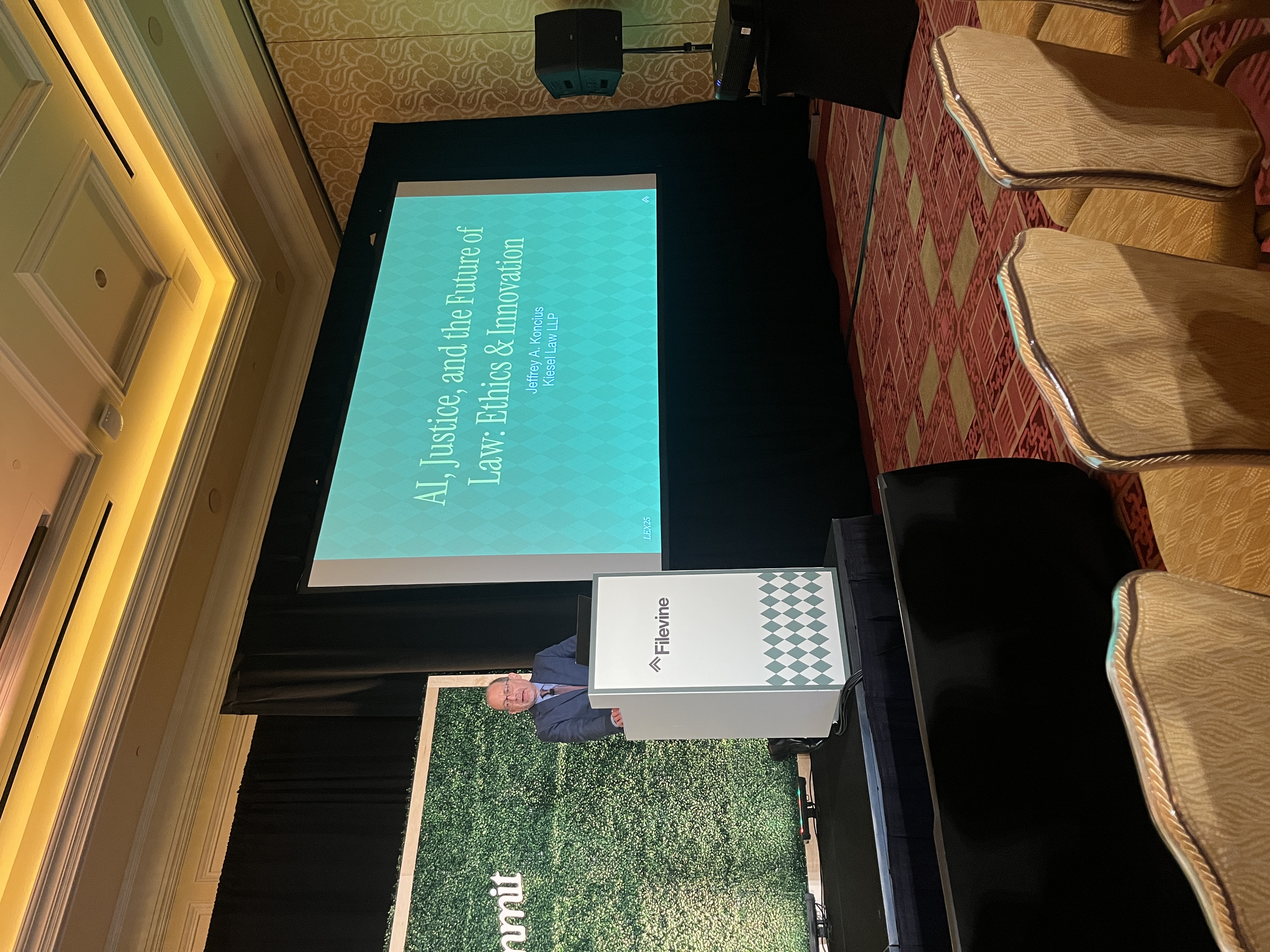 Slideshow at Lex Summit