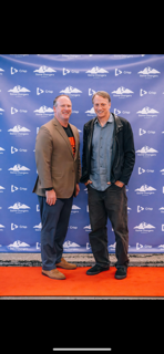 Erik Heninger with Crisp speaker