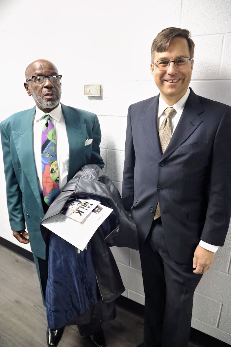 Hanza Prchal at MLK Unity Breakfast