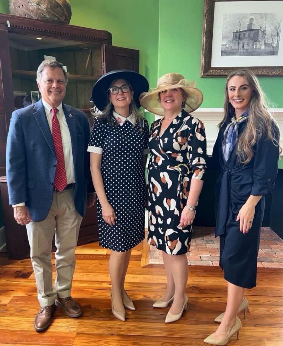 Anabel with Fellow Henry Soane Chapter members