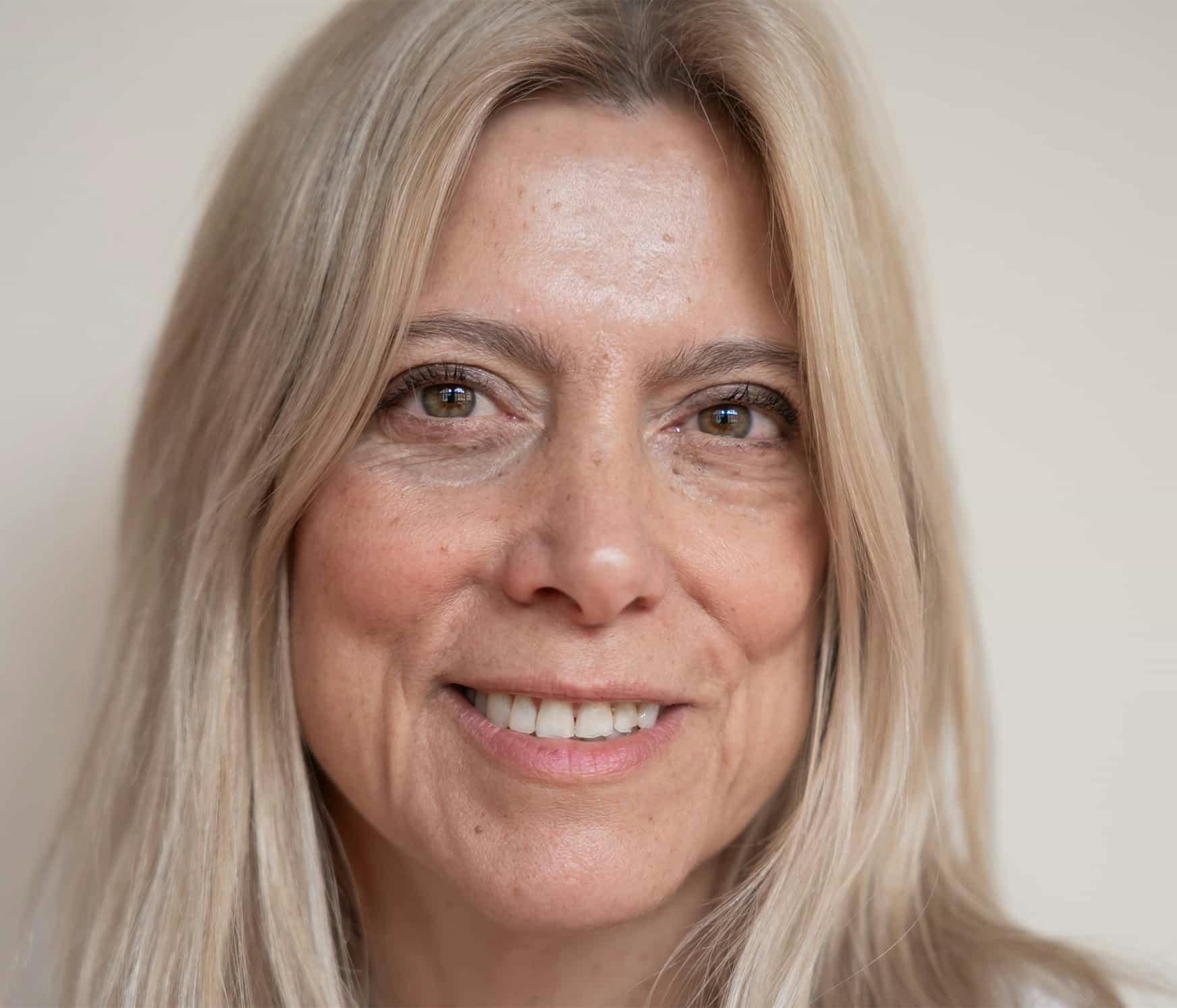 Woman smiling
