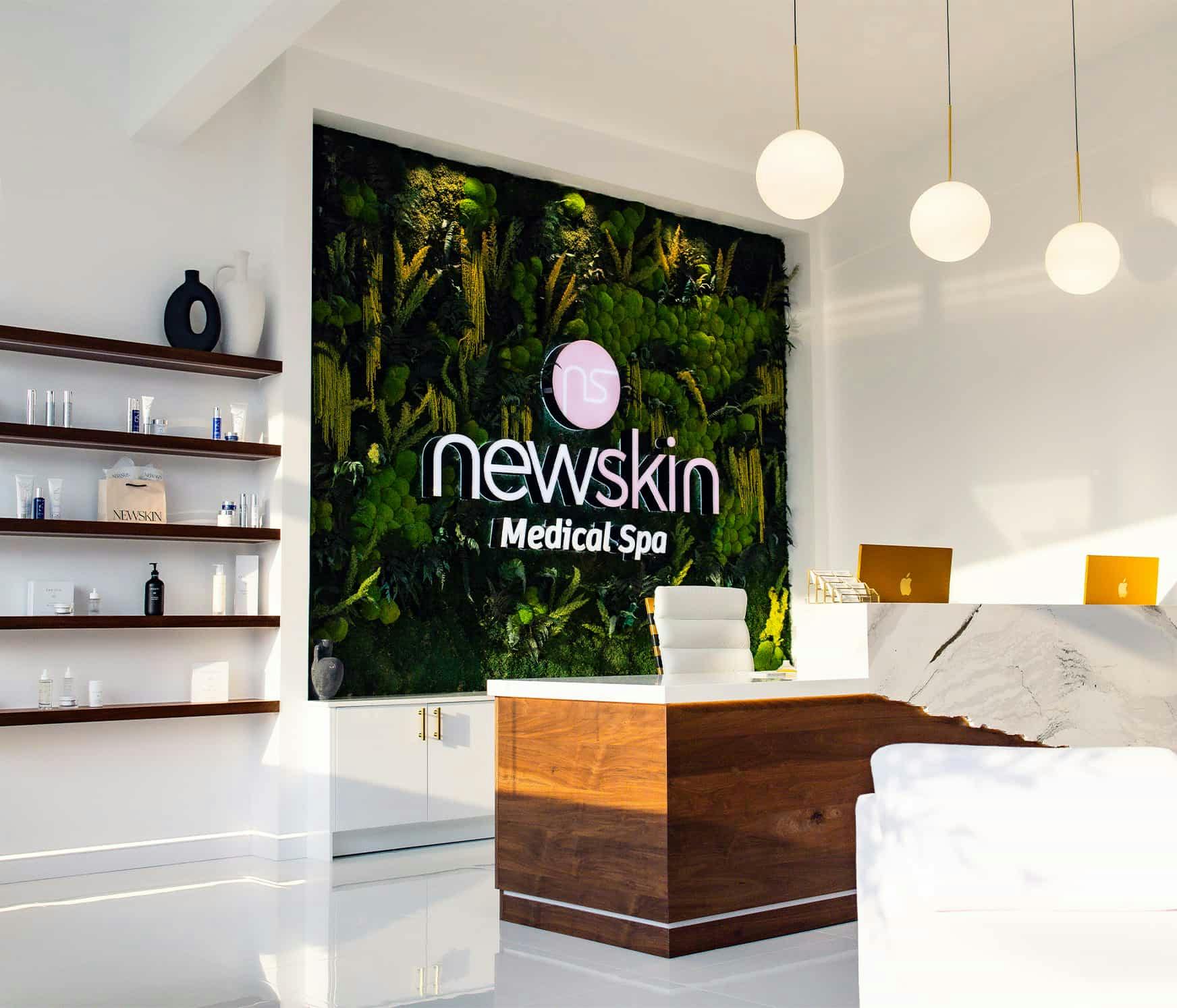 NewSkin front desk