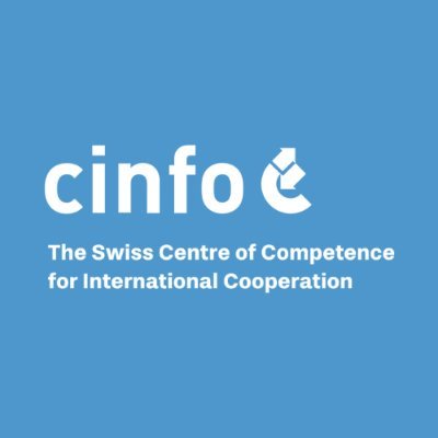Logo cinfo. The Swiss Centre of Competence for International Cooperation.