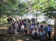 Participants at ECORE workshop at the Elephant Conservation Center where experts came together to bridge the gaps between research and conservation practices.