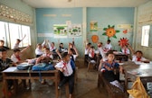 Class room activity in Non Savan primary school (Grade 2) (16 Feb 2024)