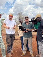 Sensors installation on the Justdiggit sites