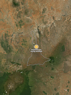 Map of Gambella Wetlands