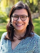 A portrait of Sarah-Lan Mathez