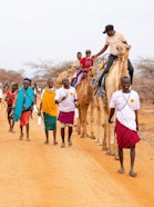 Kenyan cohort, attending the Camel Caravan in Kenya