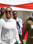 Elizabeth, Changemaker from Kenya, attending the 2025 Changemakers Program Welcome Day