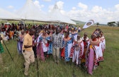 Community event in Lekurruki, Laikipia.
