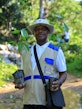 Different participants volunteered on that day. Reforestation campaign, Mahalevona