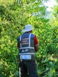 Different participants volunteered on that day. Reforestation campaign, Mahalevona