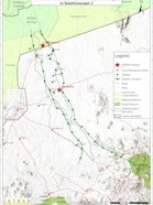 Prioritised wildlife corridors and conflict hotposts, Kenya