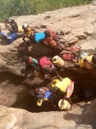 Rock water catchment in Nakuprat location, Isiolo county