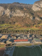 The Burgholz industrial area at the entrance to the Simmental Valley.