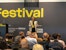 Supattira Patti Rodboontham speaks to the audience during Diplomacy Day at the Locarno Film Festival.