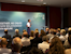 Sheila Funnell speaking at the Wyss Academy's Beyond5 event, Kursaal Bern.