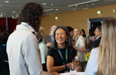 Supattira Rodboontham at the Wyss Academy's Beyond5 event, Kursaal Bern.