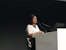Sarah-Lan Mathez-Stiefel speaking at the GEO-7 Conference, "A Future We Choose", Geneva.