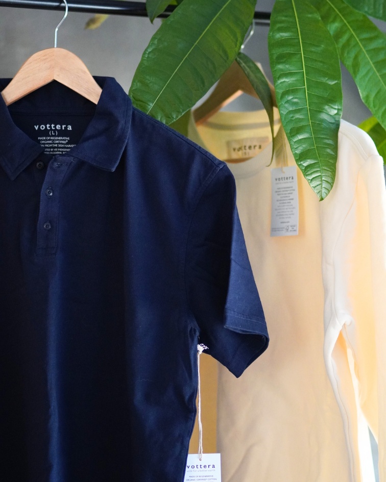 Vottera Clothes Hanging Next to Plants