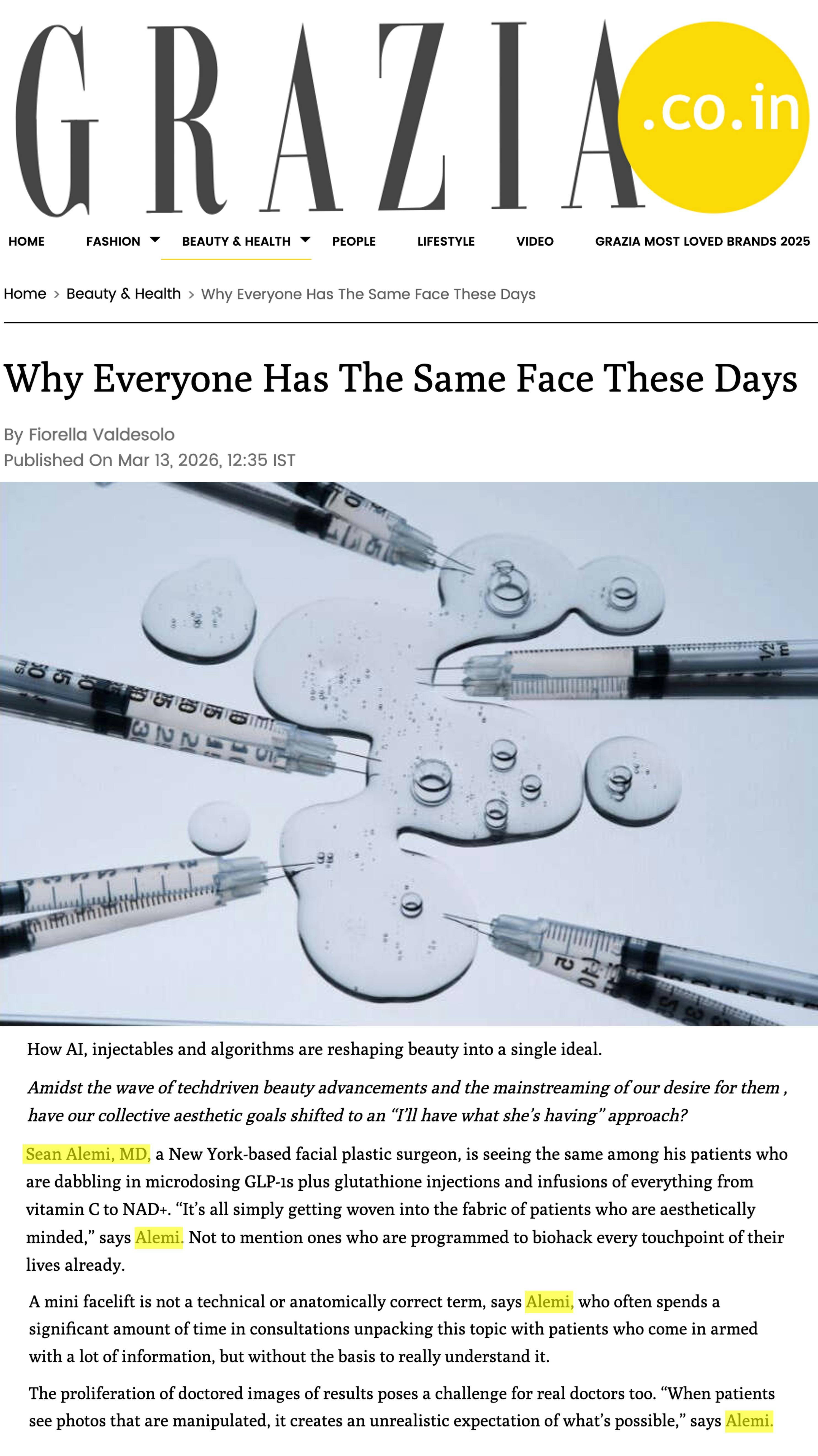 Why Everyone Has The Same Face These Days