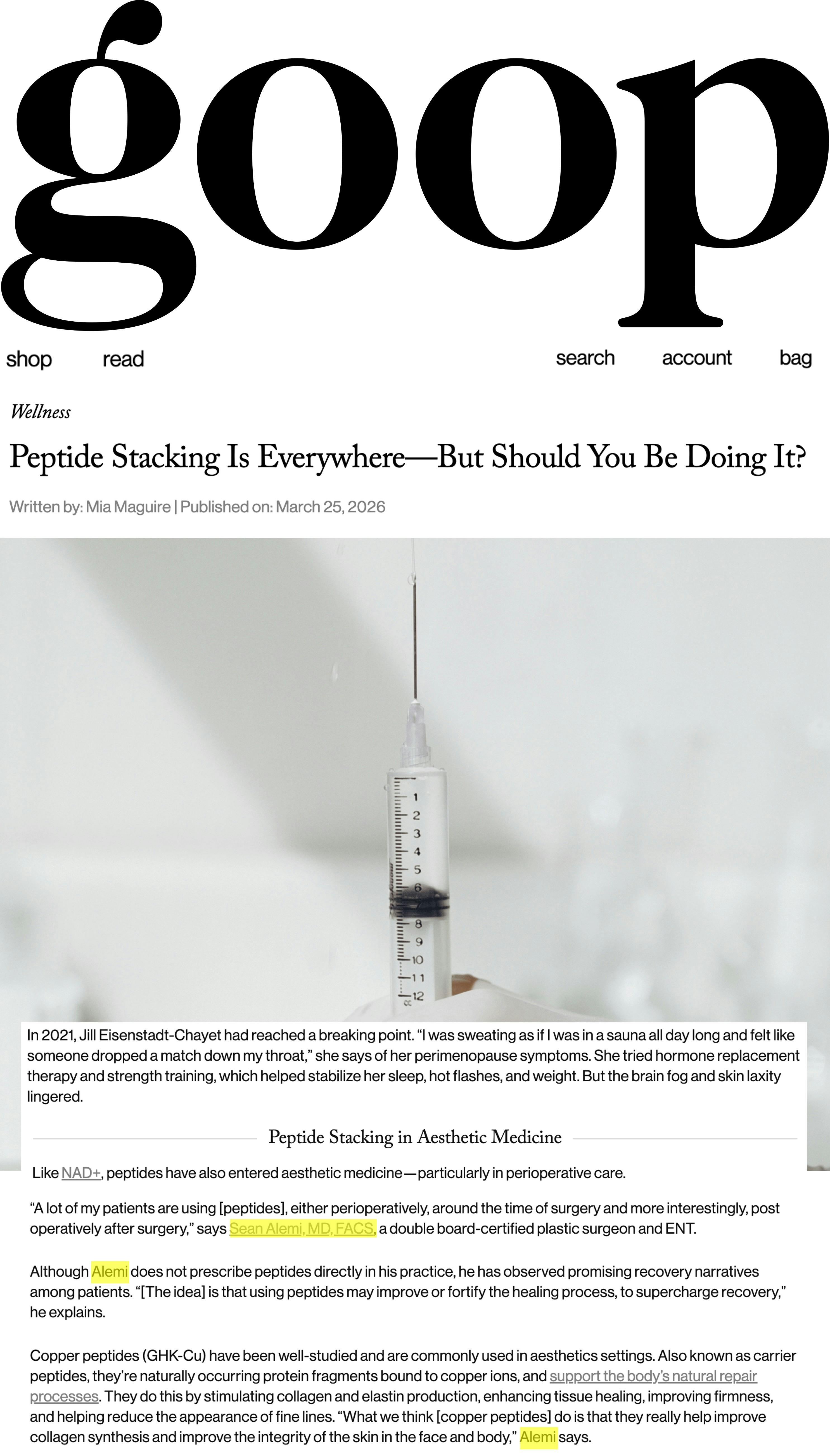 Peptide Stacking Is Everywhere, But Should You Be Doing It?