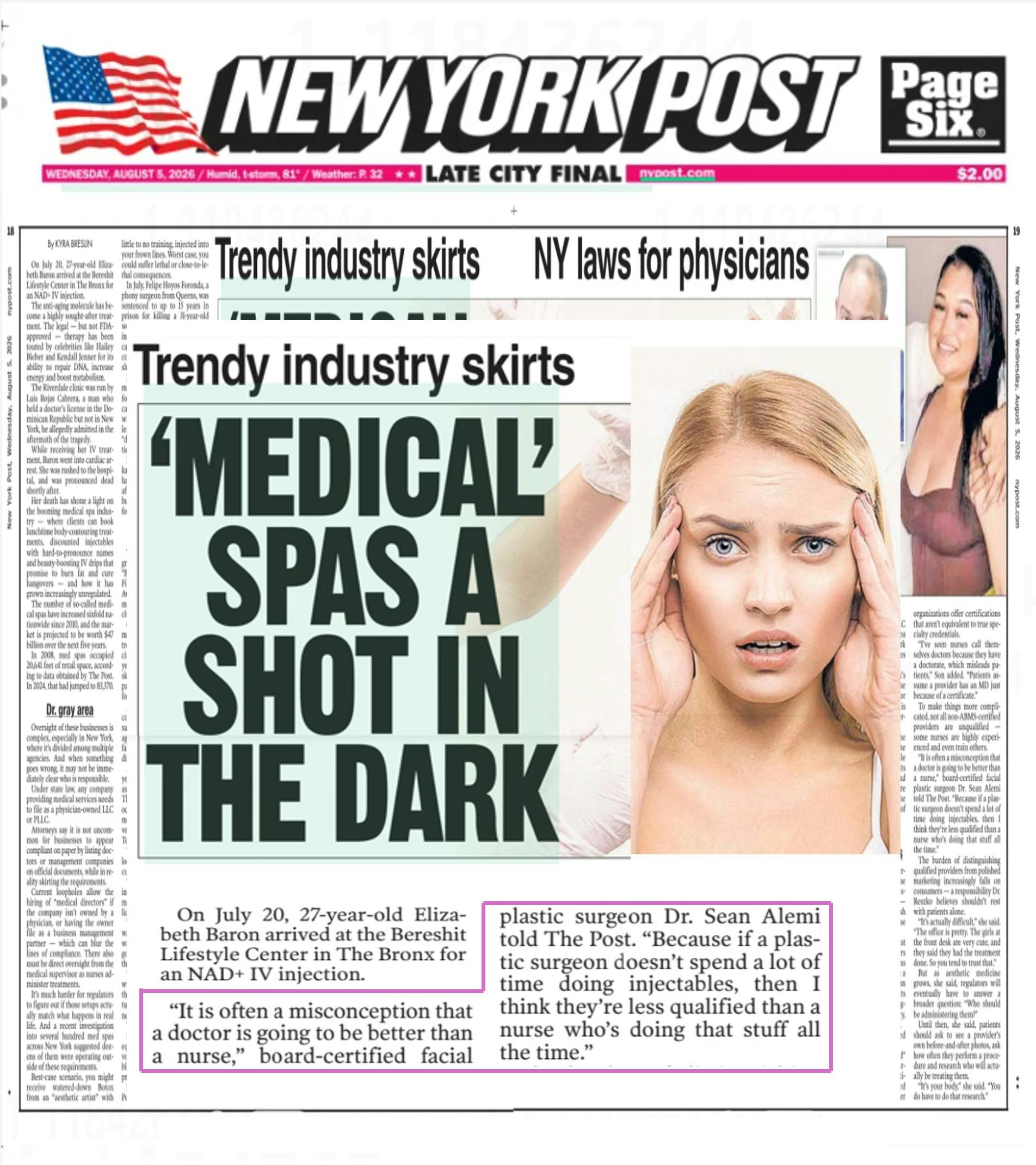 Medical' Spas a Shot in the Dark