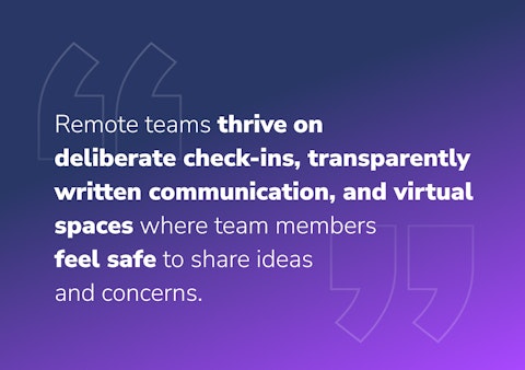 Remote teams quote