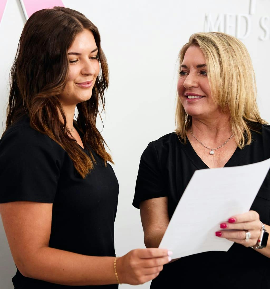 staff at Bowtique Med Spa