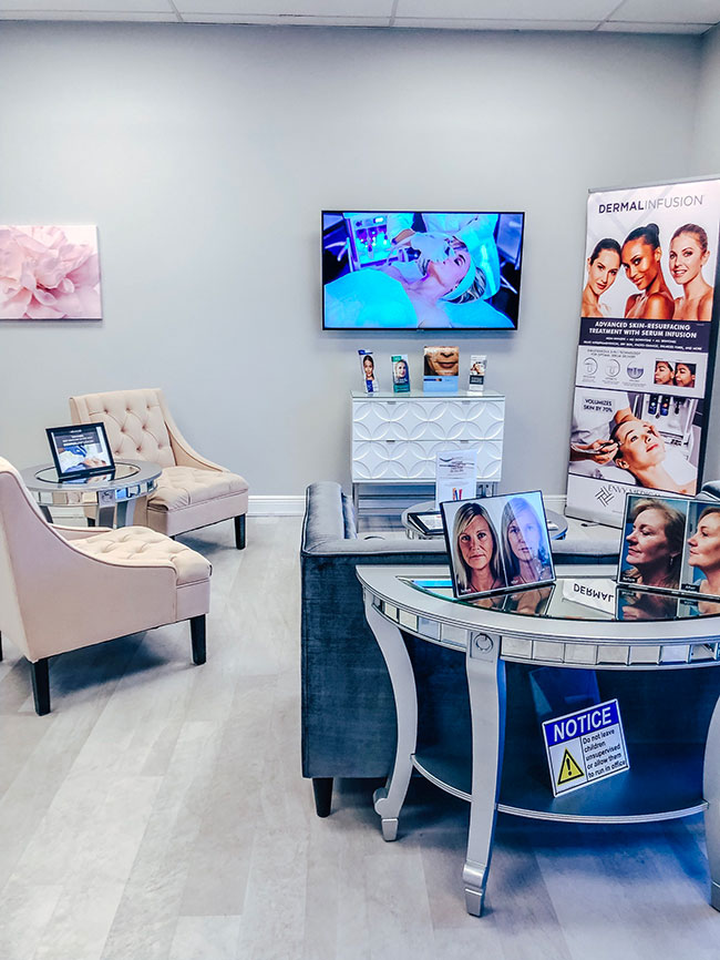 inside of Bowtique Med Spa