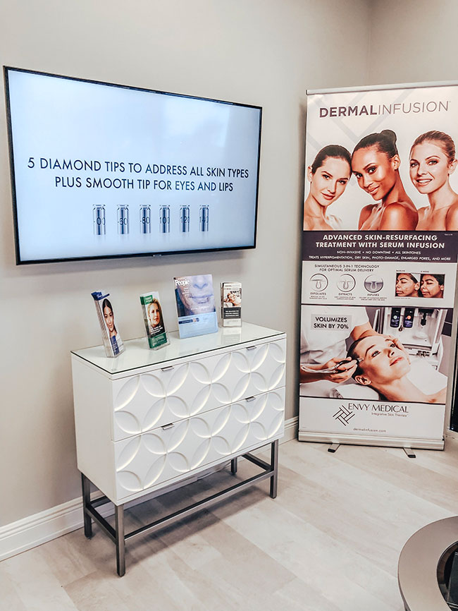 inside of Bowtique Med Spa
