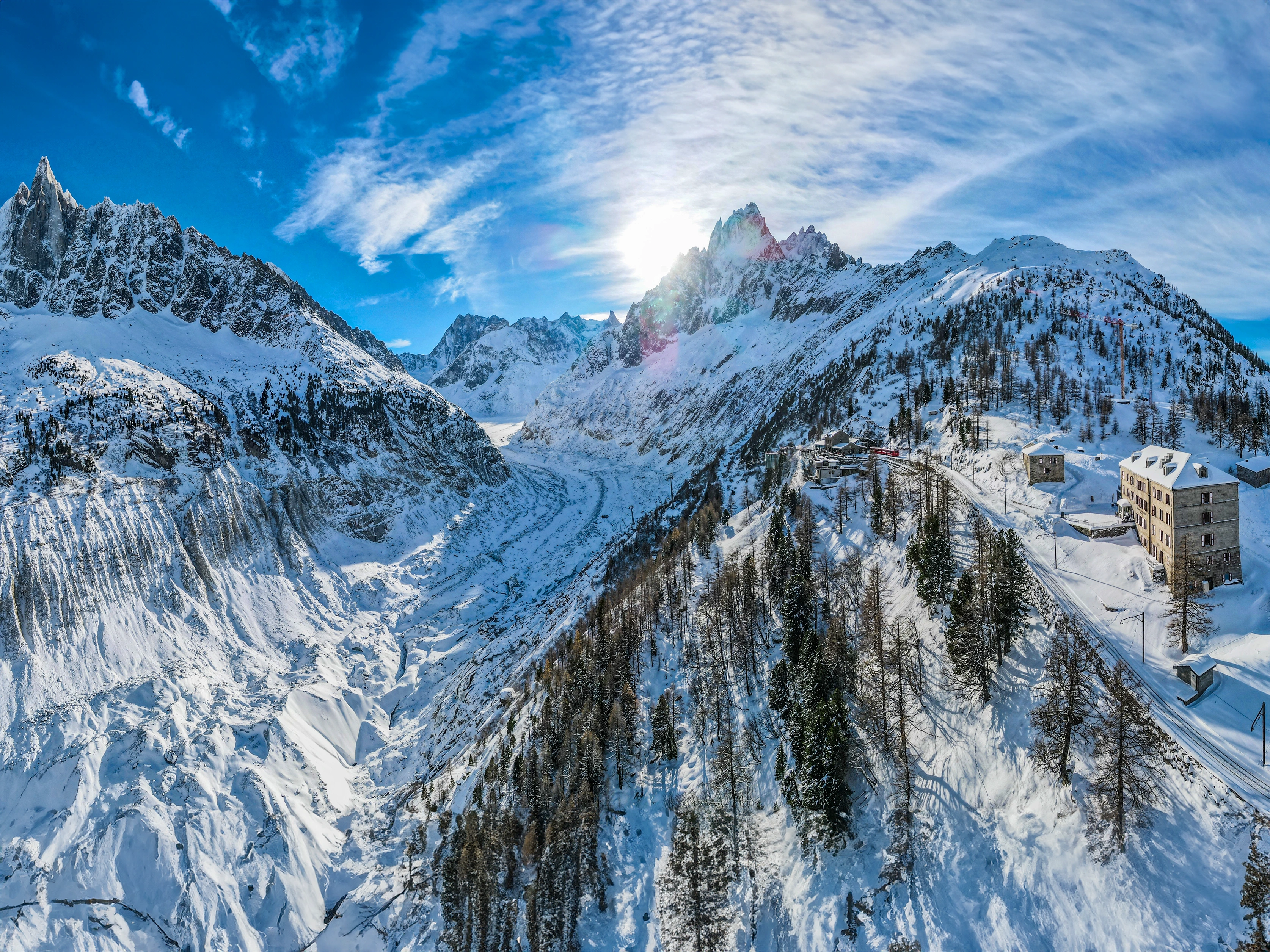 Montenvers - Mer de Glace winter