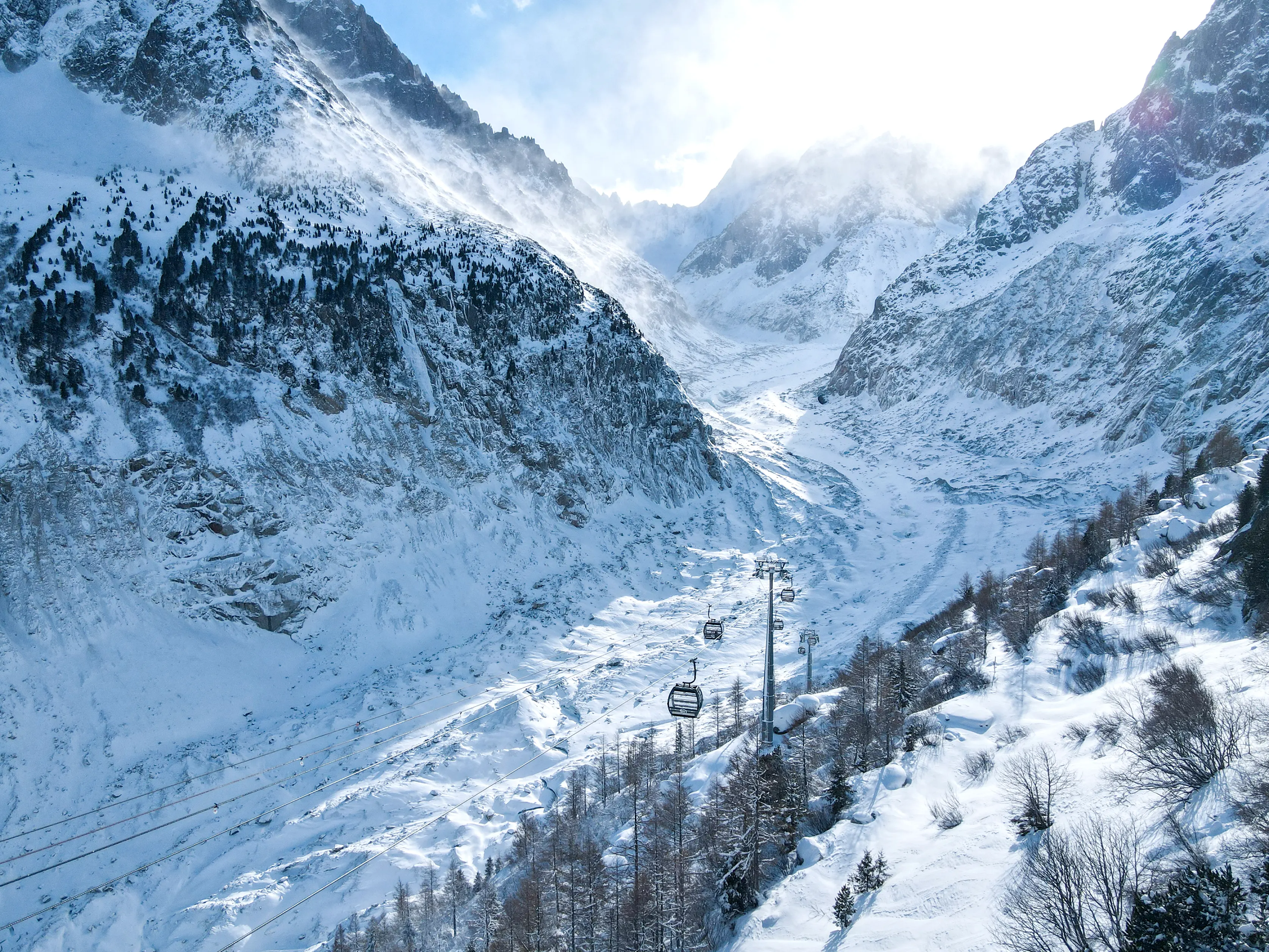 Montenvers - Mer de Glace hiver
