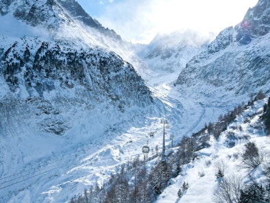 Montenvers - Mer de Glace hiver