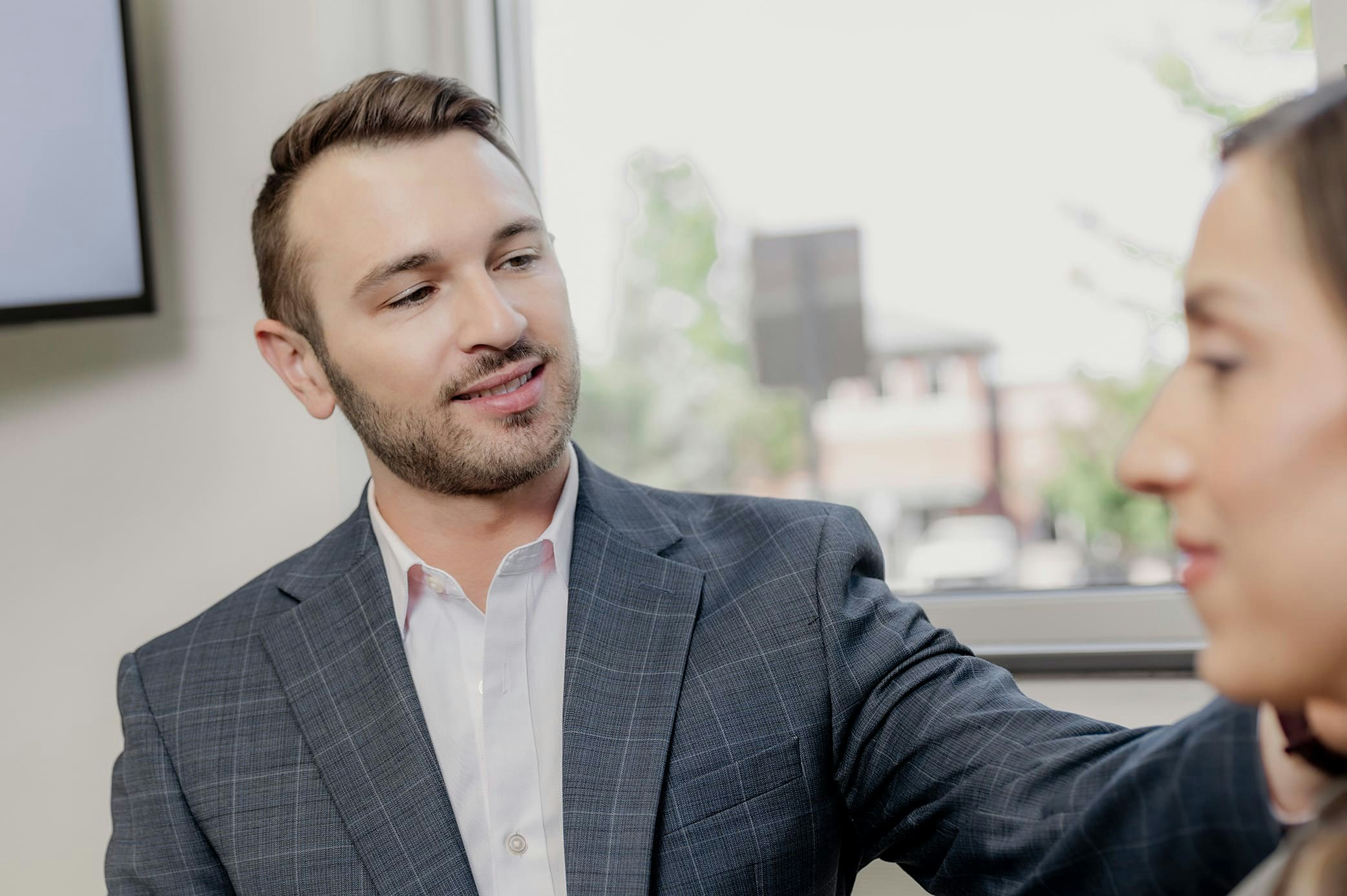 doctor consulting patient