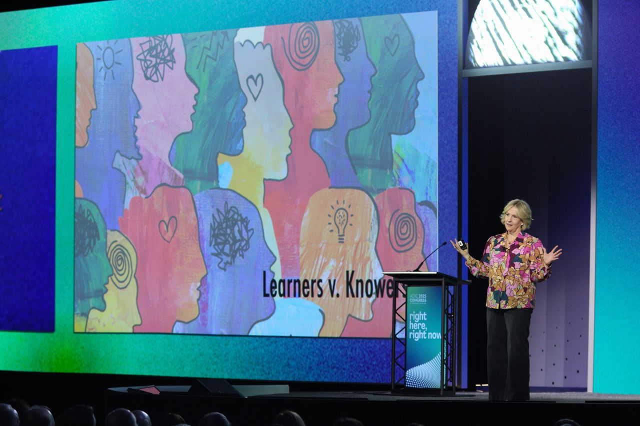 speaker presenting