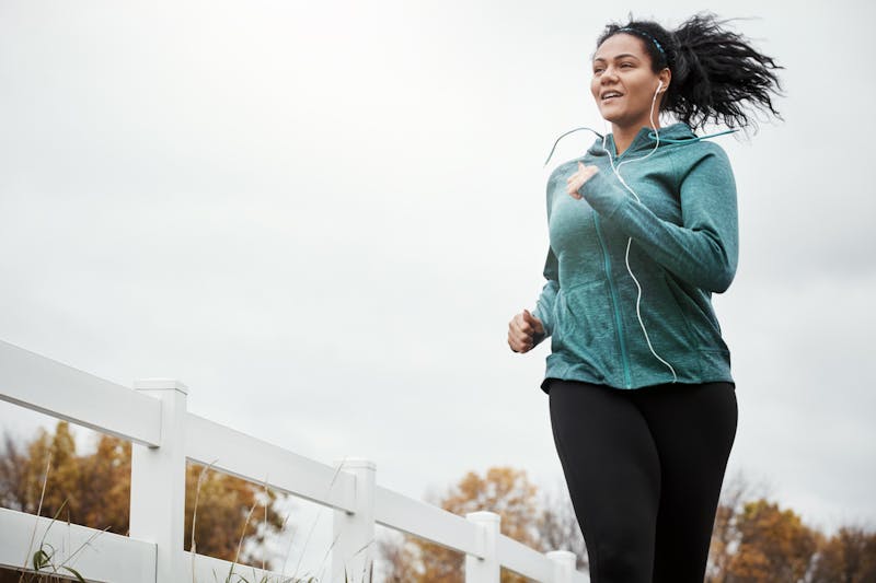 woman exercising