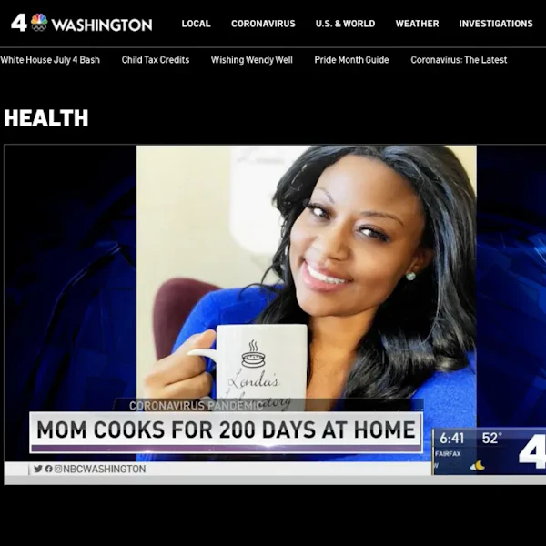 Mom Cooks for 200 Days at Home