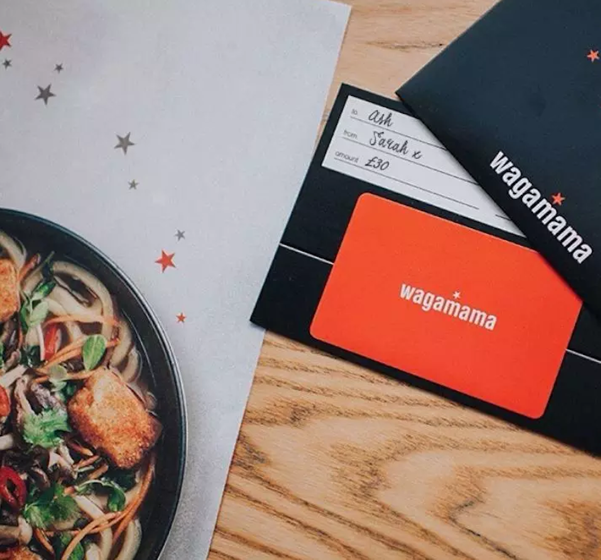 Wagamama gift card discount