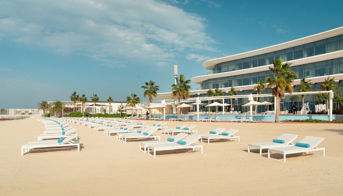 Azure Beach Beach with white sand
