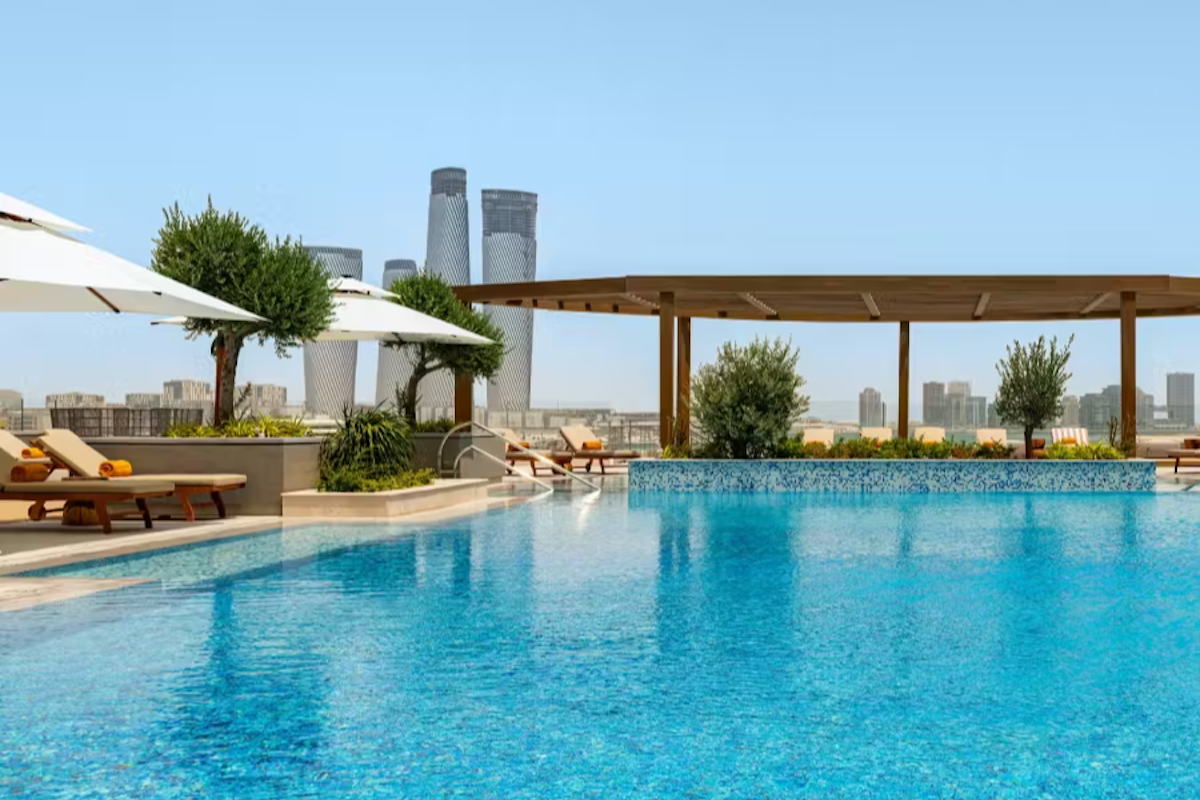 Le Royal Méridien Doha Adults only pool at Le Royal Méridien Doha