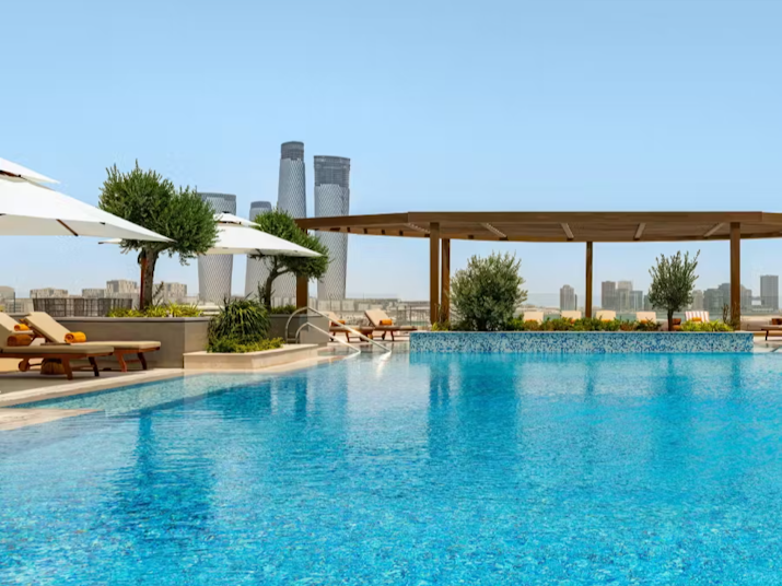 Adults only pool at Le Royal Méridien Doha