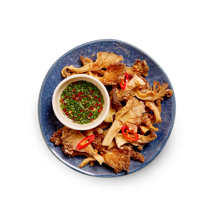 فطر الفلفل الحار المقرمش