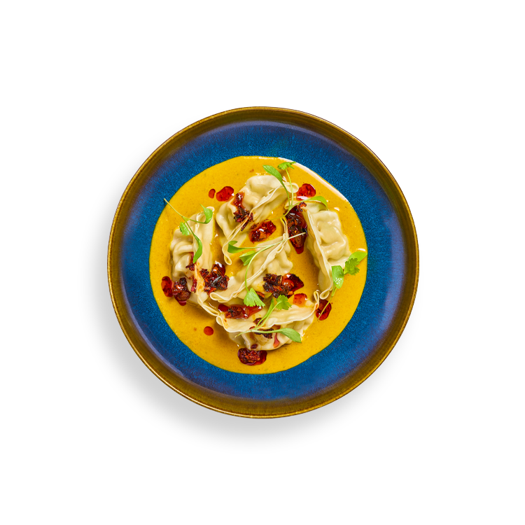 مومو جيوزا بالدجاج