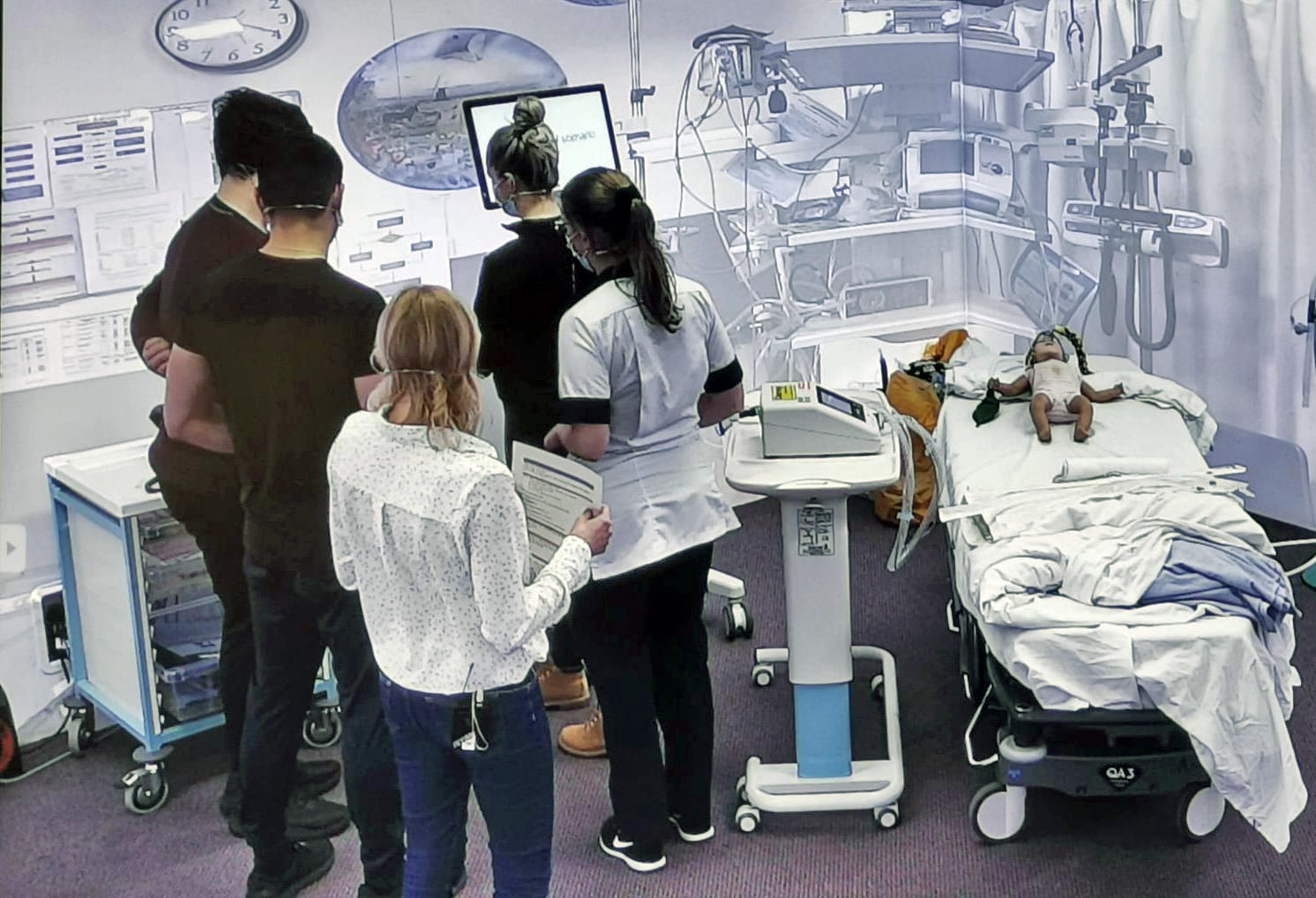 hospital, clinic, operating theatre, adult, female, person