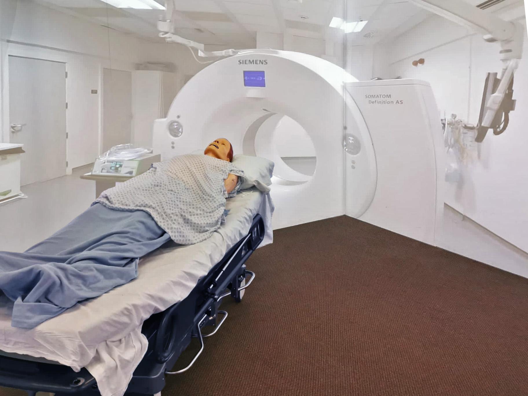 Simulation of a CT scanner