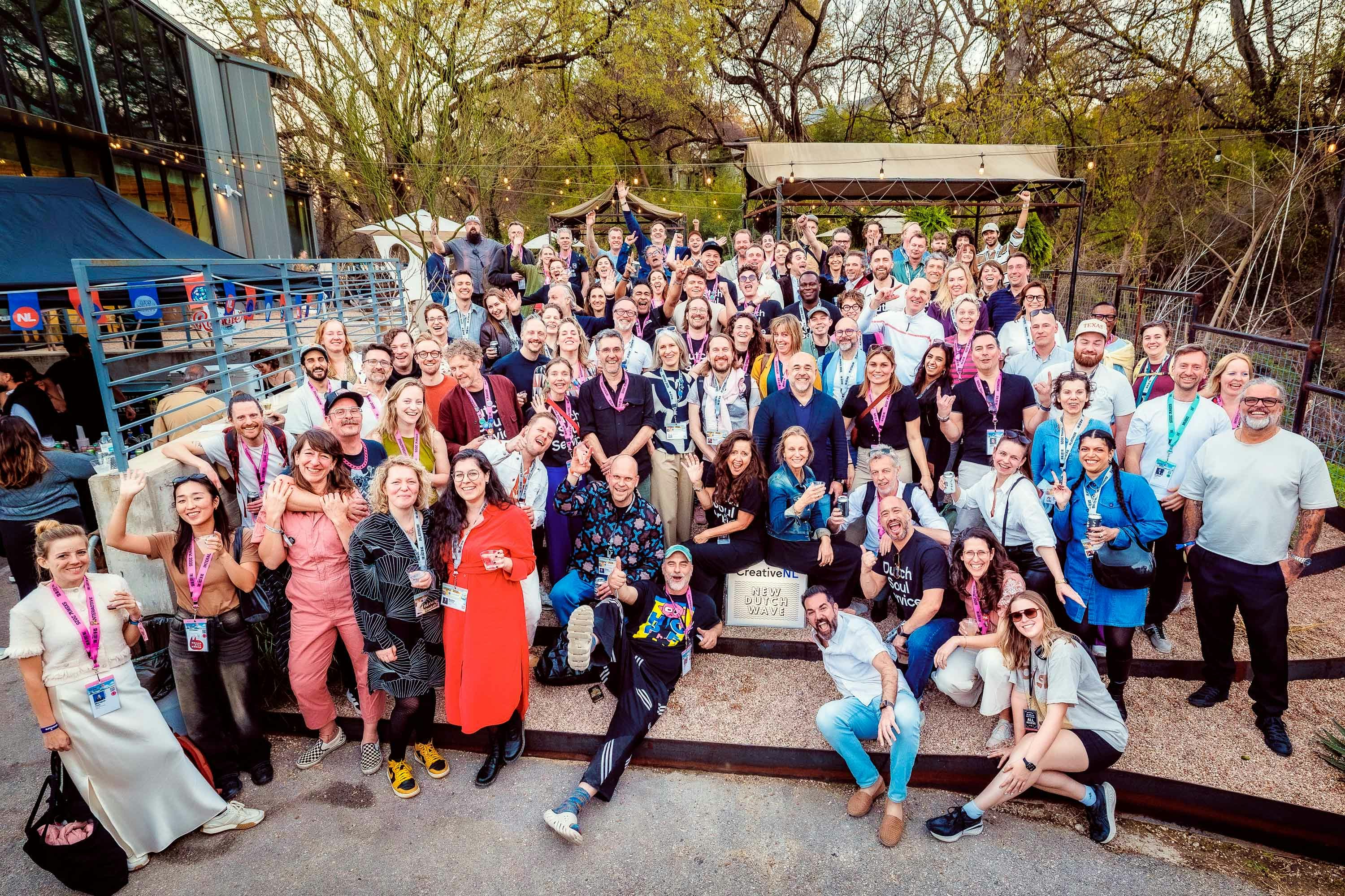De Nederlandse delegatie bij SXSW